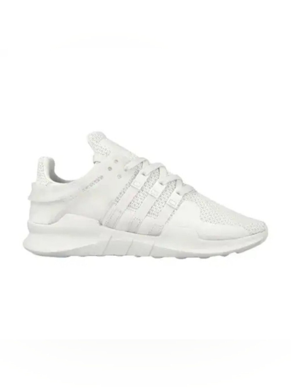 Adidas EQT Support ADV "Triple White" Athletic Kids Shoes Size 4.5 Youth